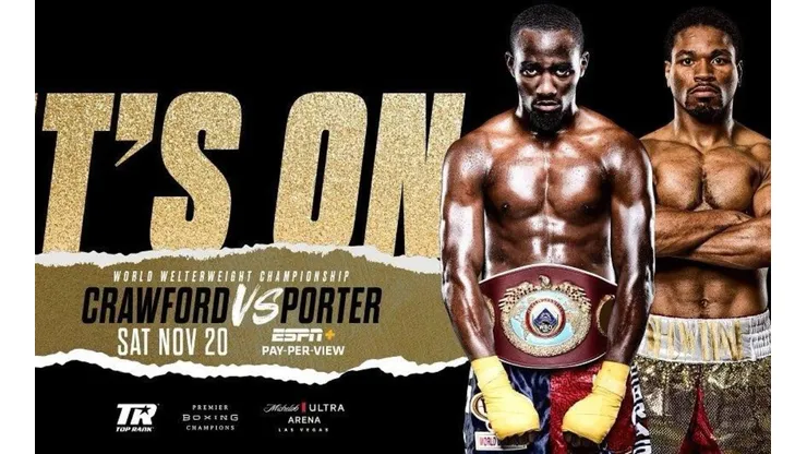 Terence Crawford deberá defender su título Mundial ante Shawn Porter.