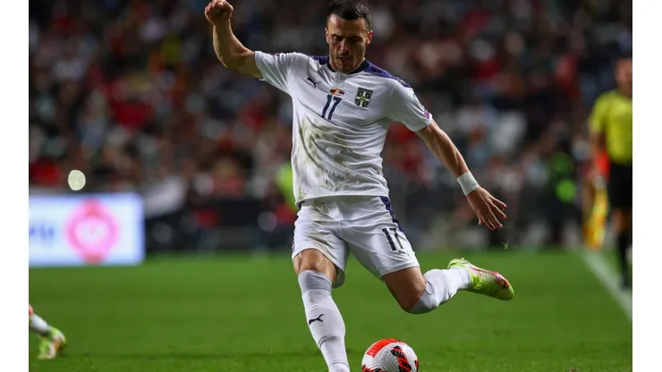 Filip Kostic irá al Mundial de Qatar 2022 con la selección de Serbia.