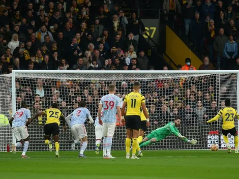 Los dos penales consecutivos detenidos por David de Gea