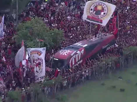 Isla y Flamengo tuvieron gran despedida en Brasil