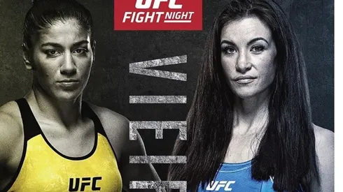 Vieira enfrentará en el evento estelar de UFC Vegas 43 a la peleadora local, Miesha Tate.
