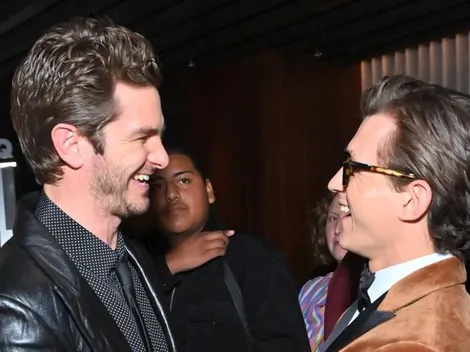 FOTOS: Tom Holland y Andrew Garfield tienen cariñoso encuentro