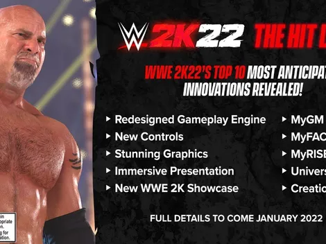 Con regresos y nuevas mejoras: WWE 2K22 presenta avances de su videojuego