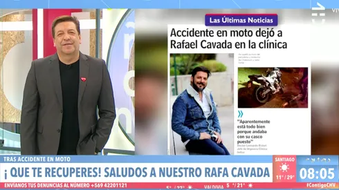 Julio César Rodríguez y Monserrat Álvarez comentaron lo ocurrido con Rafa Cavada la mañana de este viernes.