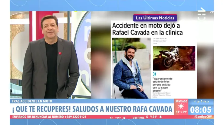 Julio César Rodríguez y Monserrat Álvarez comentaron lo ocurrido con Rafa Cavada la mañana de este viernes.