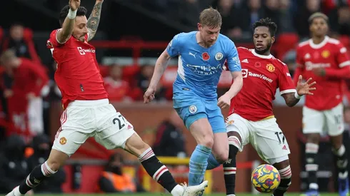 Kevin de Bruyne se perderá los tres próximos partidos del Manchester City.