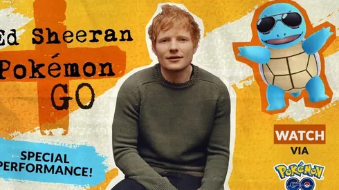 Ed Sheeran cantará seis canciones en Pokémon GO