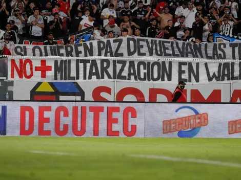 Colo Colo citado al Tribunal de Disciplina por "lienzos mapuches"