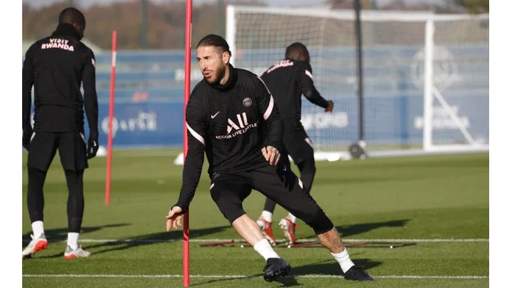 Sergio Ramos se entrenó a la par del grupo en las últimas semanas.