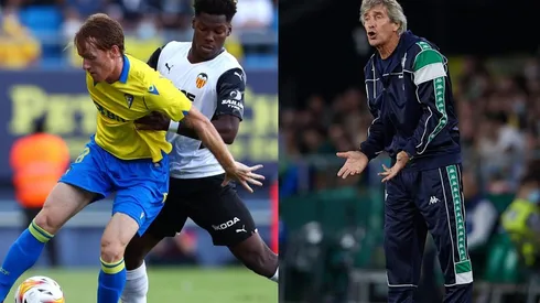 Manuel Pellegrini tendría en la mira a Álex Fernández, compañero de Tomás Alarcón en el Cádiz y formado en el Real Madrid, para reforzar al Betis