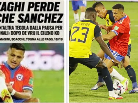 Alexis es portada en Italia, Inter lamenta lesión