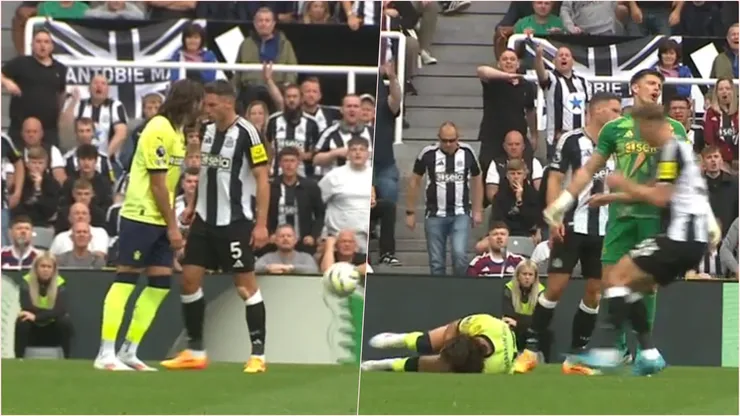 Ben Brereton provocó la expulsión de un central del Newcastle