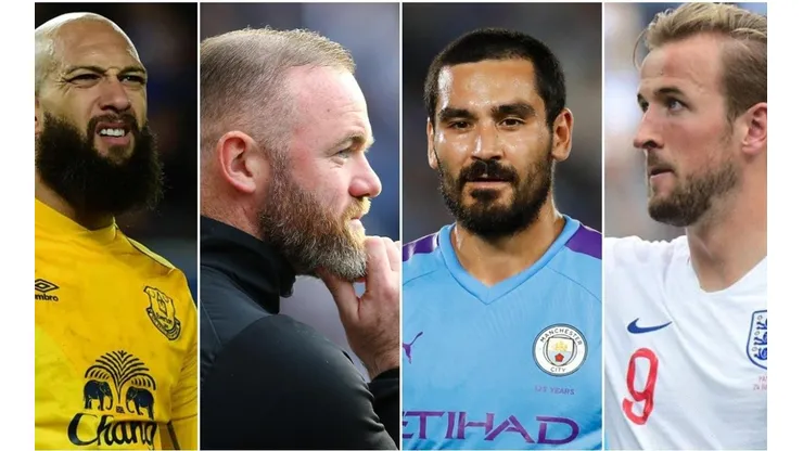 El vello facial es todo un tema entre los futbolistas de la Premier League.