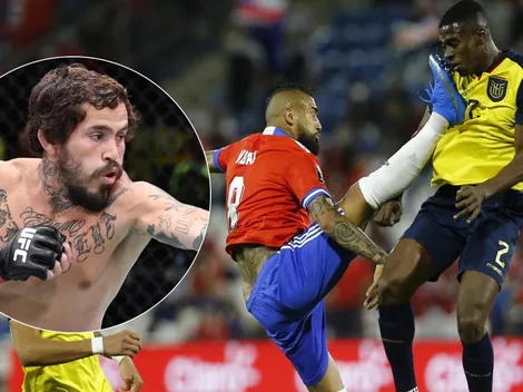 ¡Provocando al King! Luchador del UFC le toca la oreja a Vidal