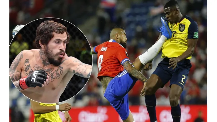 Marlon "Chito" Vera se lanzó contra Arturo Vidal por su patada frente a Ecuador