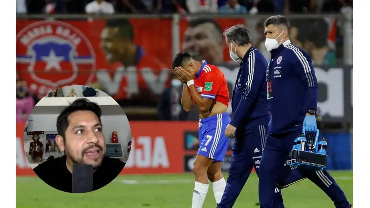 Para el periodista se perdieron los referentes de la selección cuando el partido recién comenzaba y no hubo reemplazantes del mismo nivel.