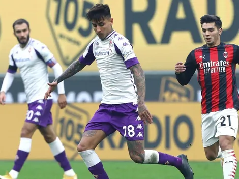 Horario: Fiorentina de Erick Pulgar recibe al líder Milan por la Serie A