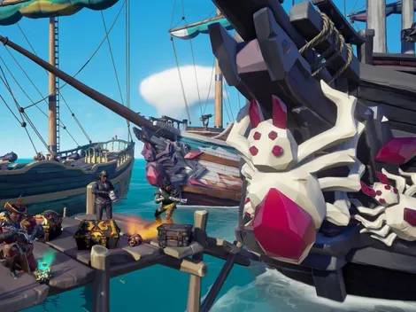 Sea of Thieves tendrá contenido gratis de Halo Infinite