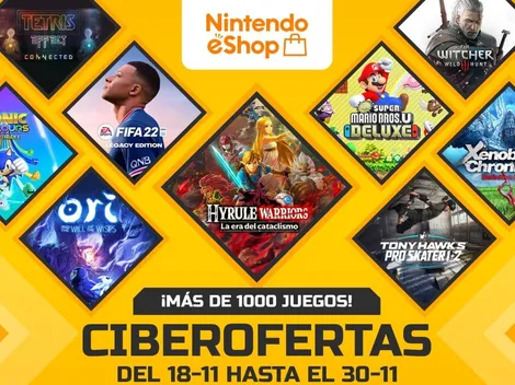 Más de 1000 juegos en rebaja para la Switch