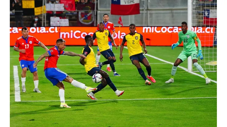 Chile ante Ecuador por las Eliminatorias Qatar 2022.