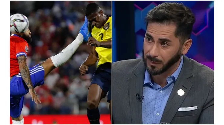 El ídolo azul le prestó ropa al King tras su amarga expulsión en Eliminatorias.