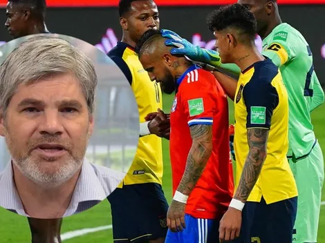 Guarello: "Lamentable la expulsión de Vidal, no hay mala intención"