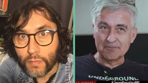 Claudio Narea y Jorge González.