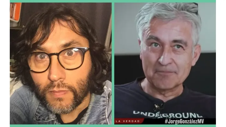 Claudio Narea y Jorge González.