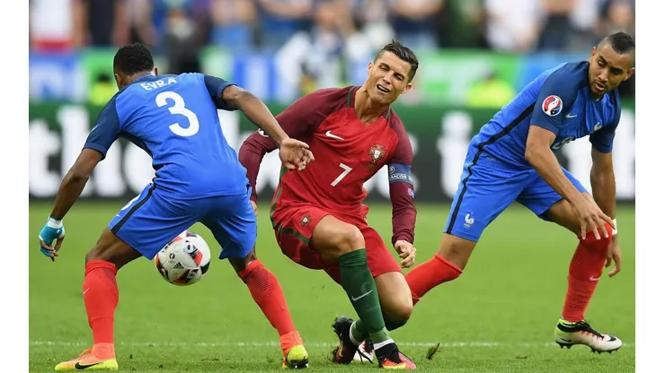 Evra se burló amistosamente de la alimentación del portugués.