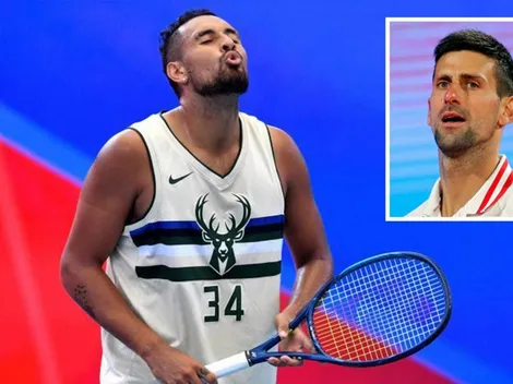 "Novak, ¿Juguemos dobles juntos bebé? No, bromeo, no me haría eso"