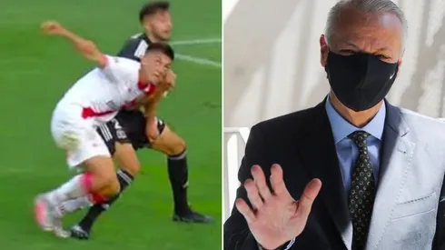 Javier Castrilli afirma que el penal debió señalarse a favor de Curicó Unido.