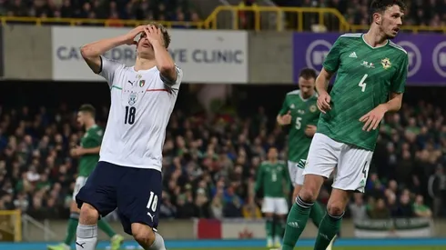 Italia no pudo contra Irlanda del Norte y jugará el repechaje