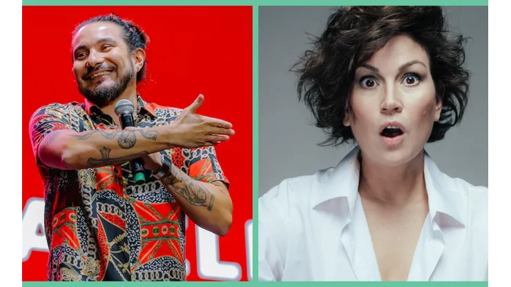 Felipe Avello y Javiera Contador, los protagonistas del evento Volver a Reír.