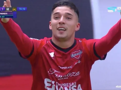 El carrerón galáctico de Provoste para su primer gol profesional