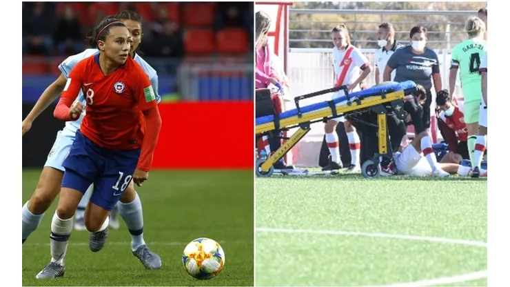 La seleccionada chilena vivió un complejo episodio en España.