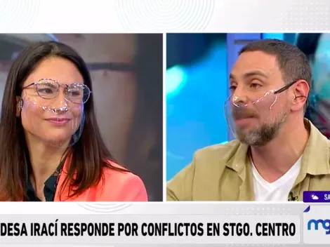 Alcaldesa de Santiago "le para los carros" a Neme en su propio programa