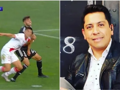 Herrera y el penal no pitado por Tobar: "¡Cómo no lo llama el VAR!"