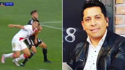 El panelista de Redgol en La Clave se refirió a la polémica jugada entre albos y torteros.