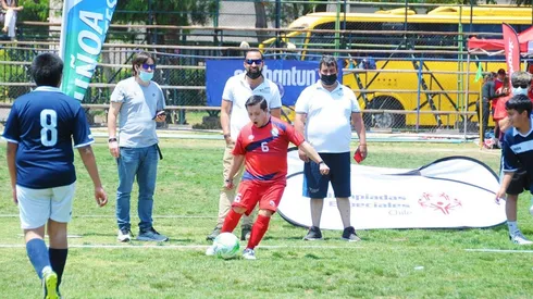 Con equipos de las regiones Metropolitana y de Valparaíso se desarrolló la Copa de Fútbol de Olimpiadas Especiales.