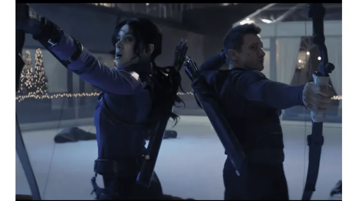 Kate Bishop y Clint Barton harán equipo en esta serie especial de Navidad.