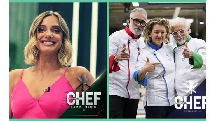 Emilia Daiber conduce El Discípulo del Chef, en el que se mantienen Sergio Arola, Carolina Bazán y Ennio Carota.