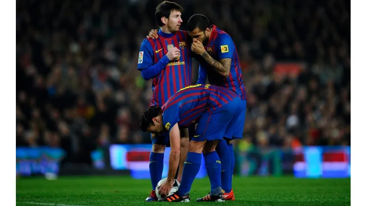 Xavi Hernández le da el visto bueno a Dani Alves en su regreso.