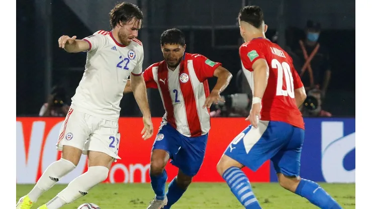 Ben Brereton Díaz celebró con todo el triunfo de Chile ante Paraguay