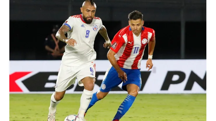 Arturo Vidal tuvo una gran actuación frente a Paraguay.