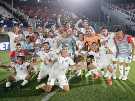 El desatado baile de Ben Brereton en el camarín de Chile