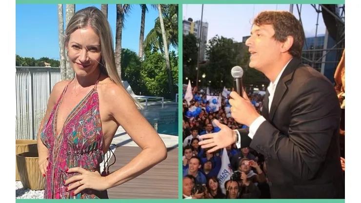 Marcela Vacarezza y Franco Parisi.