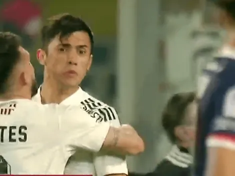 La furiosa celebración de Pablo Solari ante Melipilla