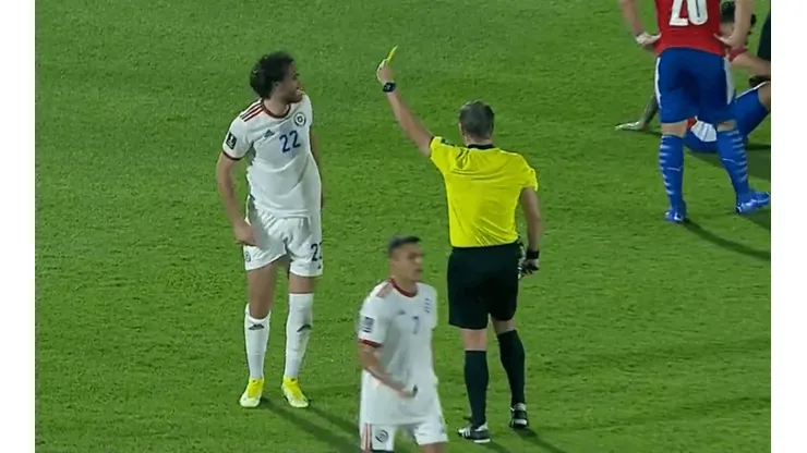 Ben Brereton no juega ante Ecuador tras la amarilla frente a Paraguay.