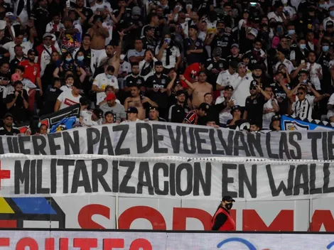 Hermosilla acusa lienzos contra militarización del Wallmapu