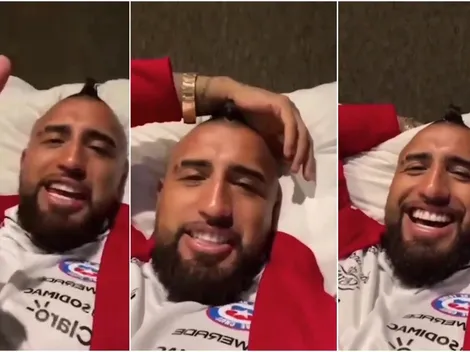 Vidal celebra triunfo de Colo Colo: "Se la creyeron los de Católica"